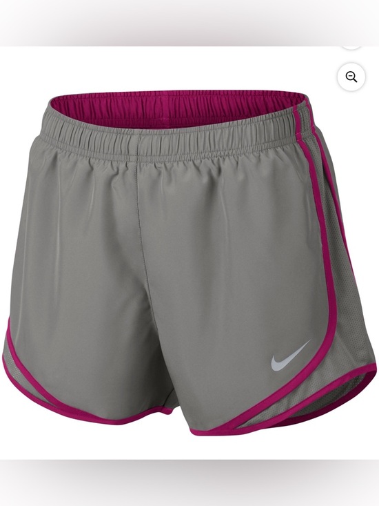 Nike Pants - Nike Women’s Grey Athletic Shorts with Magenta Trim